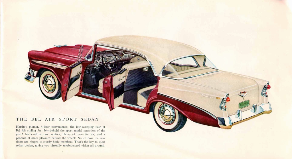 1956 Chevrolet Prestige Brochure Page 19